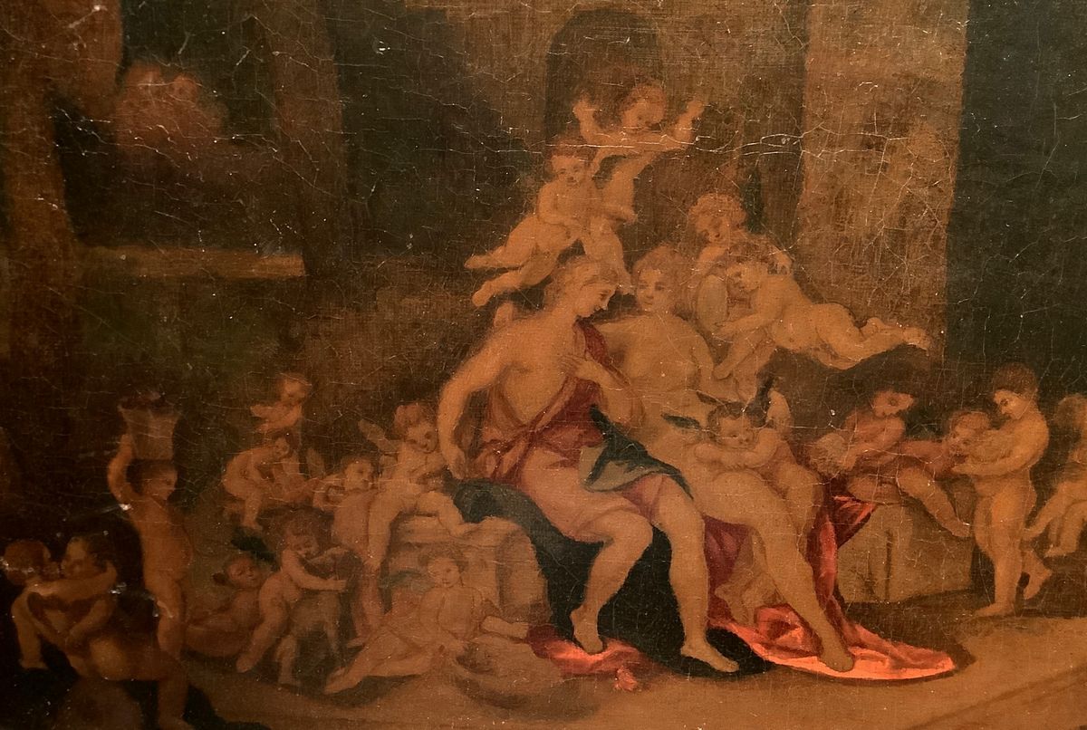 Pittore Nordico del XVIII Secolo - Toilette di Venere