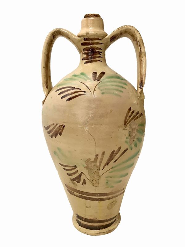 Quartara in ceramica di Caltagirone