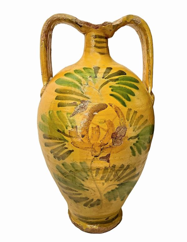 Quartara in ceramica di Caltagirone