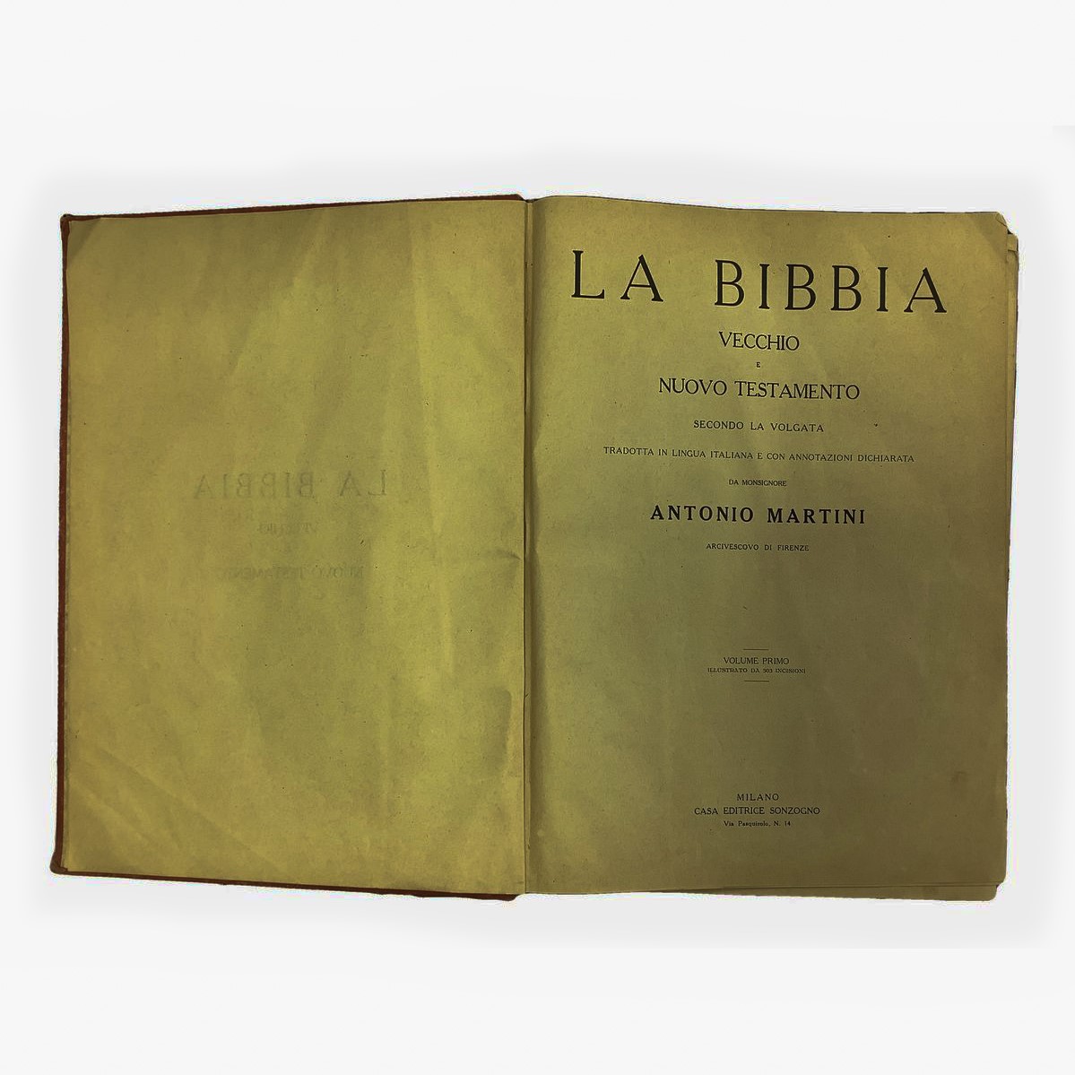 La Bibbia, Vecchio e Nuovo Testamento
