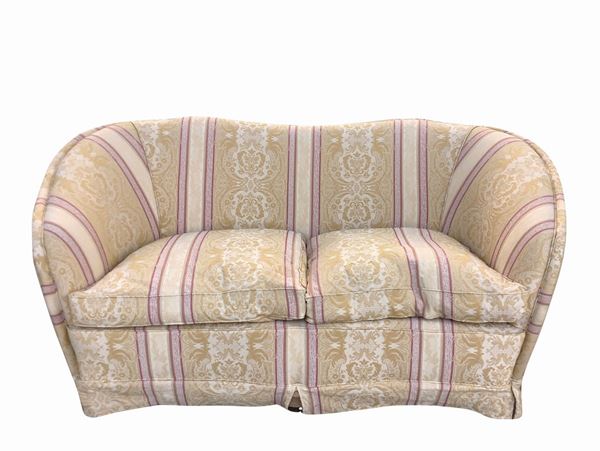 Gio  Ponti - Sofa with wooden structure