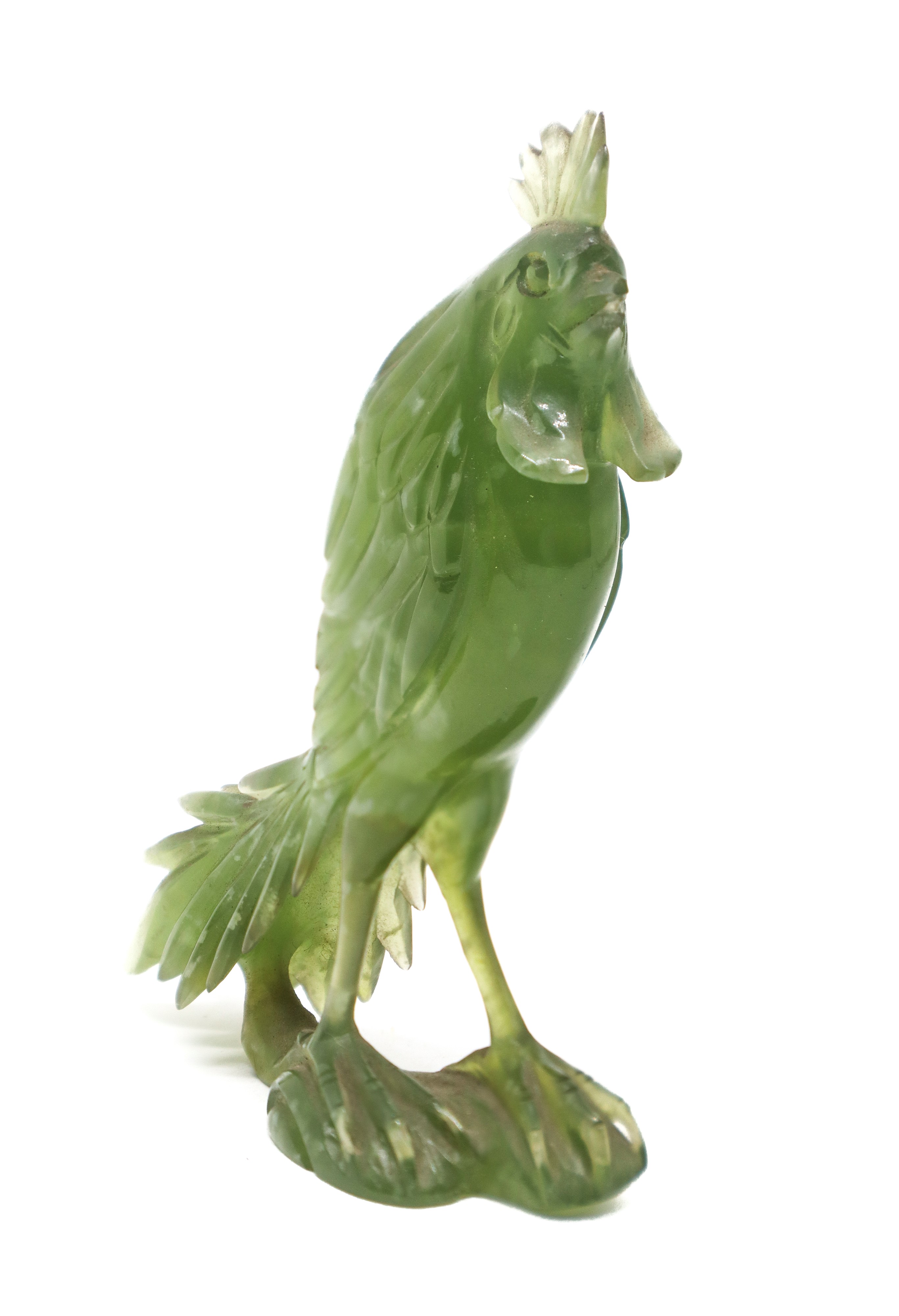 Galli in giada verde