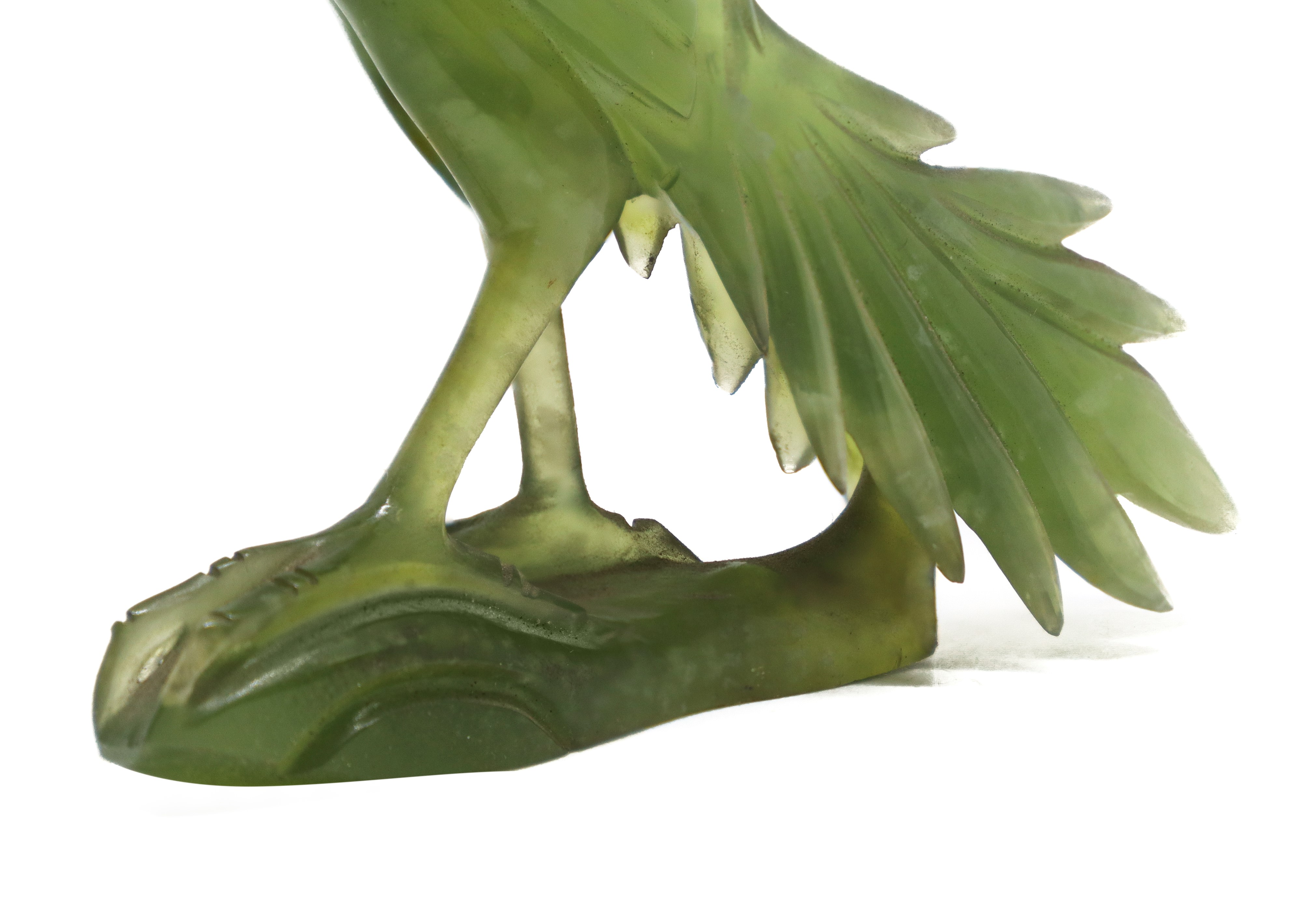 Galli in giada verde