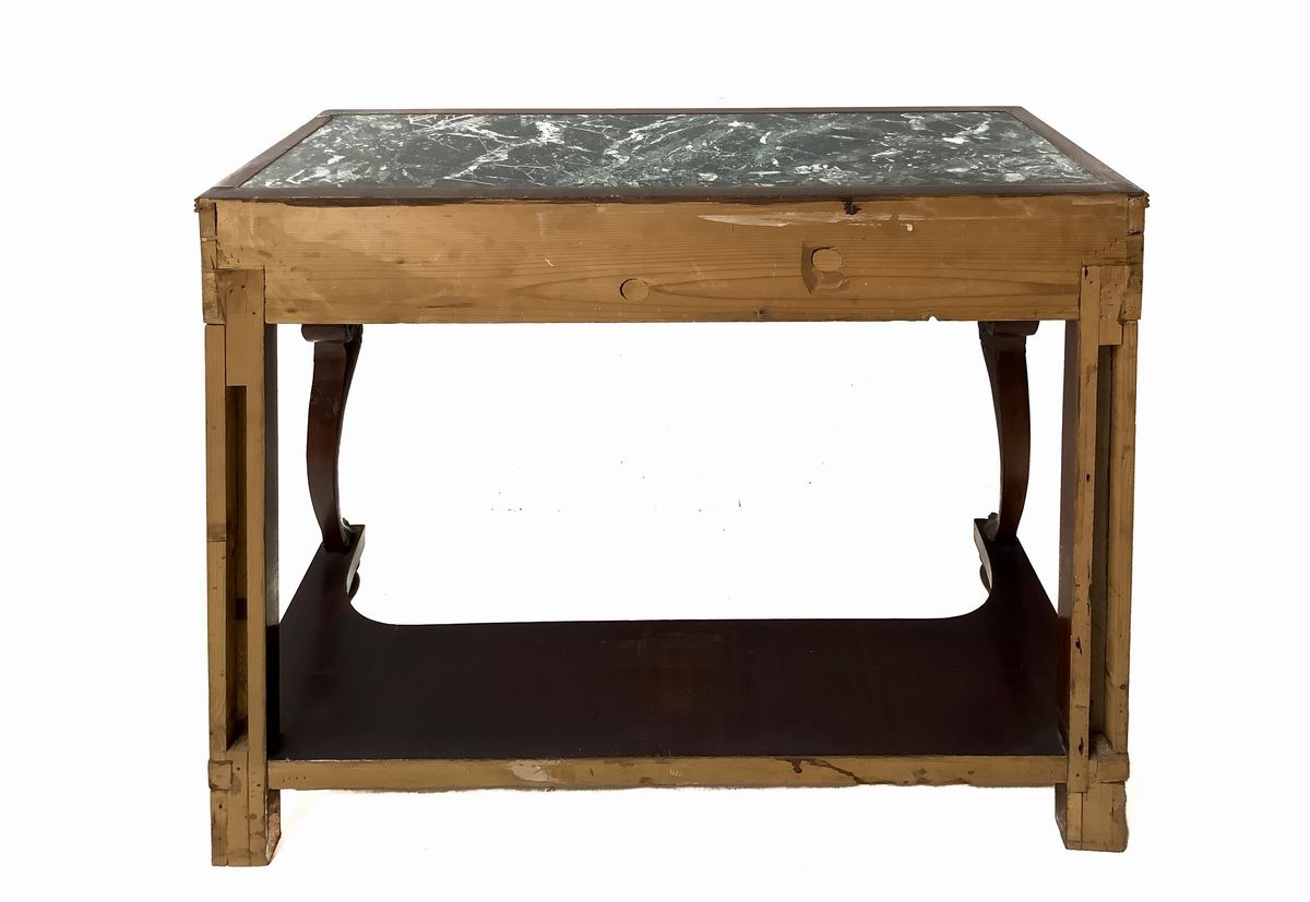 Console in Legno di Mogano