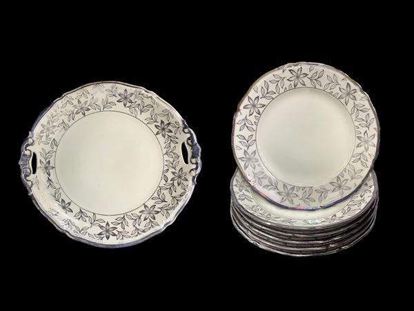 Bavaria - Porcelain dessert service