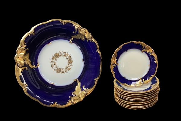 Royal Ivory KPM Friederike - Dessert service