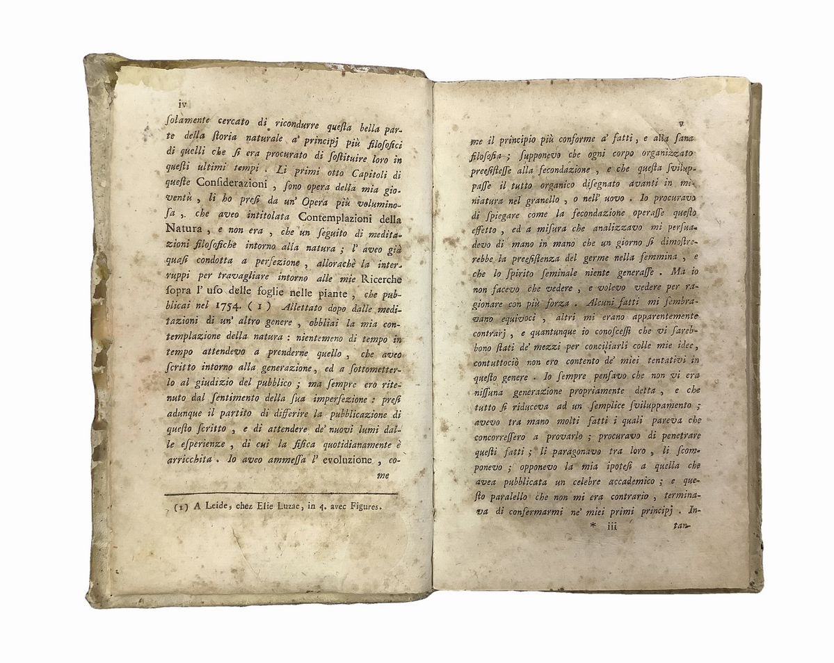 Considerazioni sopra i corpi organizzati