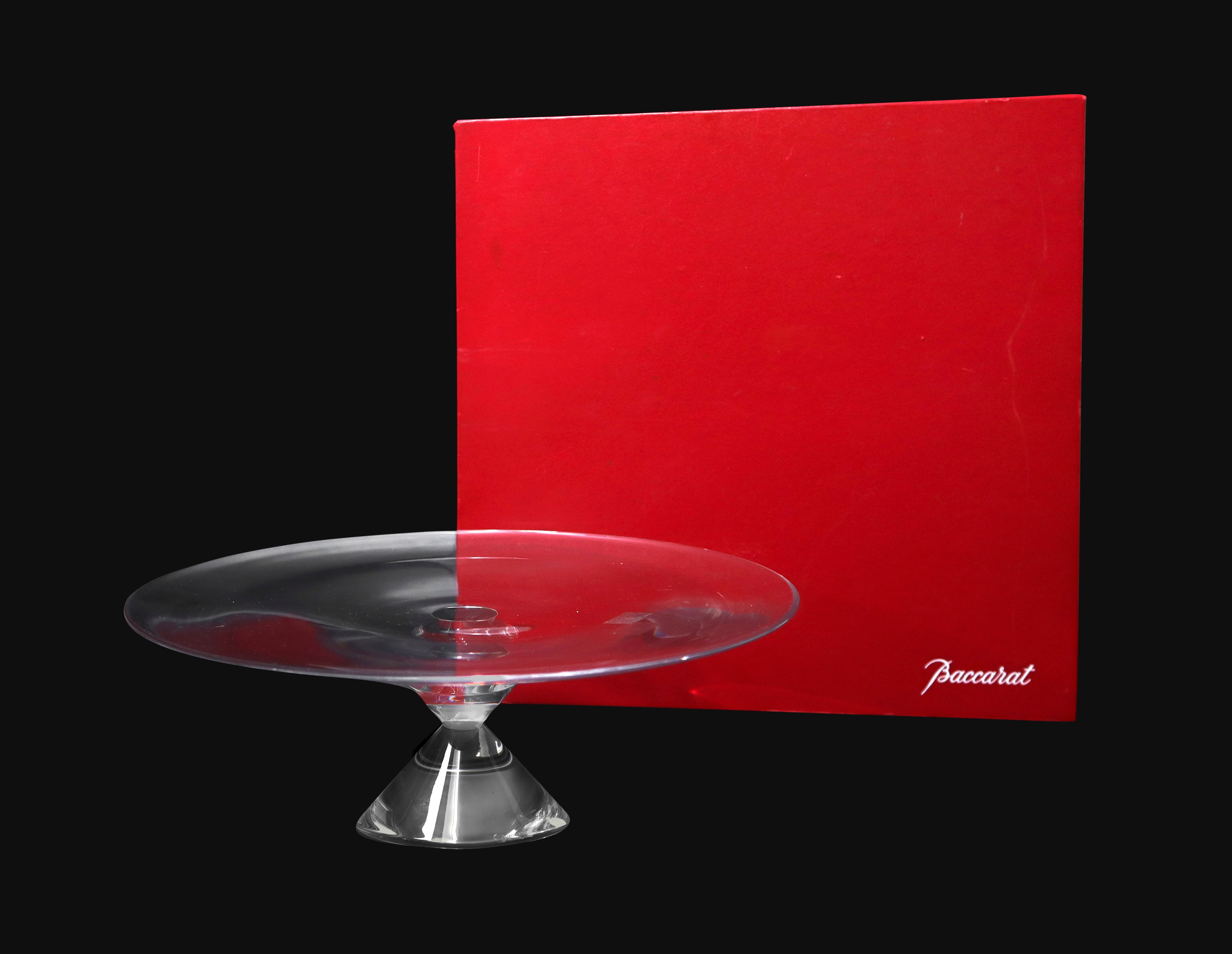 Baccarat - Alzata in Vetro