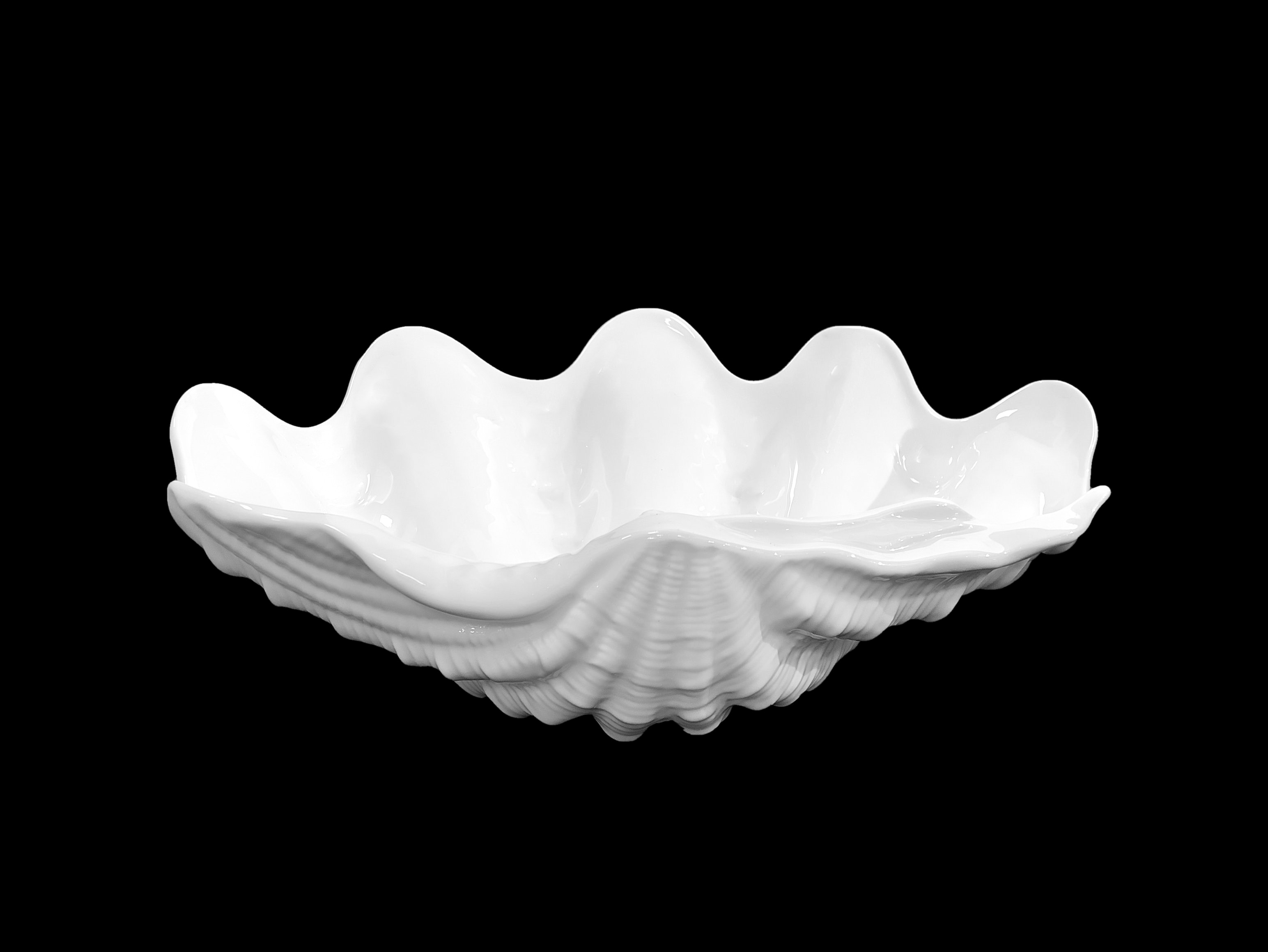 Importante ed elegante Servizio di piatti, modello Dolphins, Bone in China.