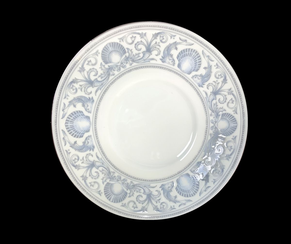 Wedgwood Made in England - Importante ed Elegante Servizio da Te, Caffè e Dolce, Modello Dolphins...
