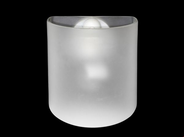 Leucos - Applique in vetro di Murano lattimo 
