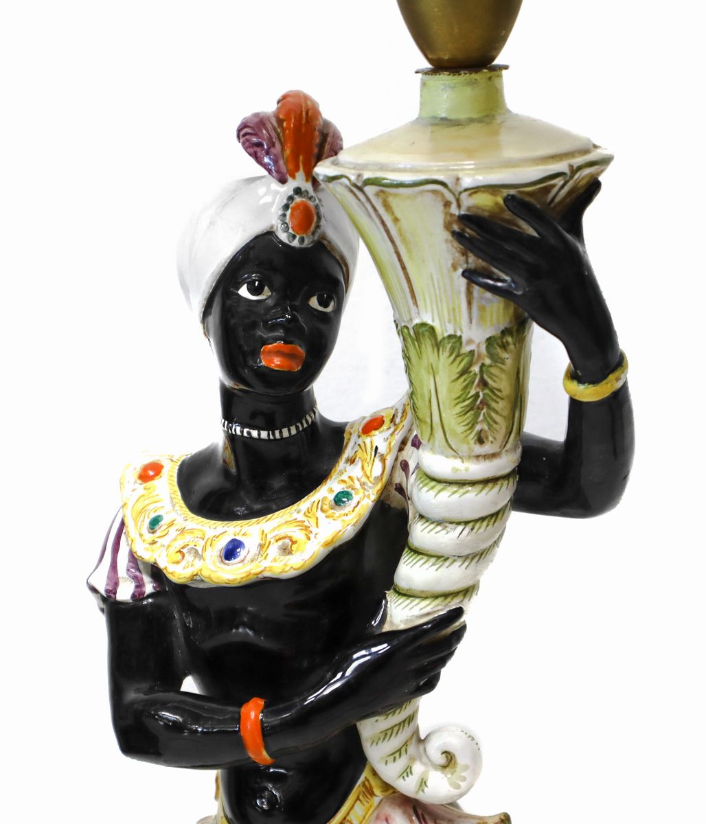 Lampada da Tavolo in Maiolica