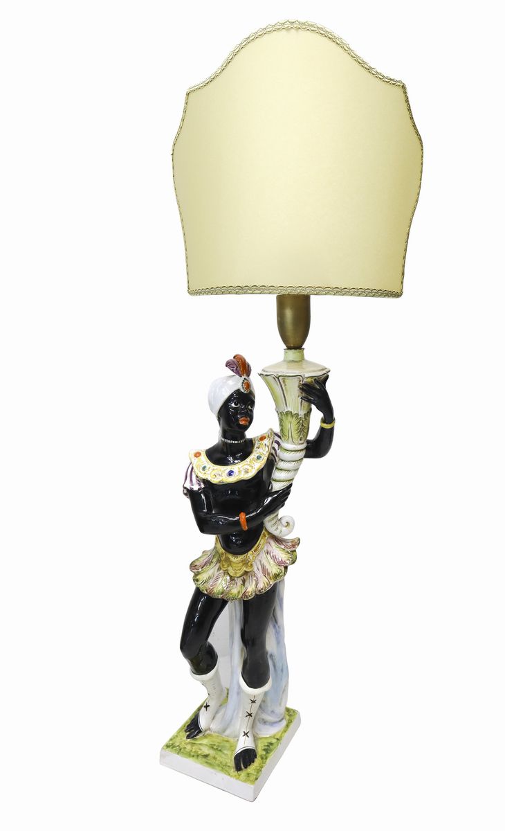 Lampada da Tavolo in Maiolica