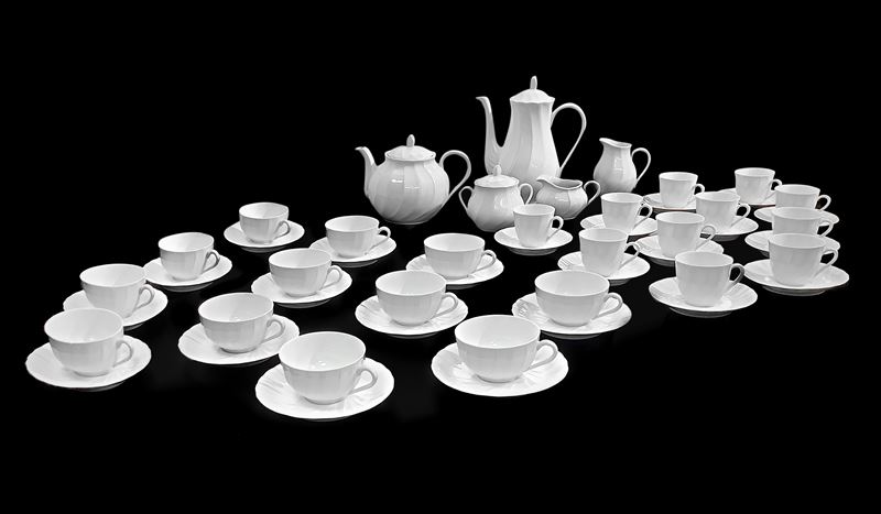 Bernardaud Limoges, France - Prestigioso Servizio da Te e Caffe