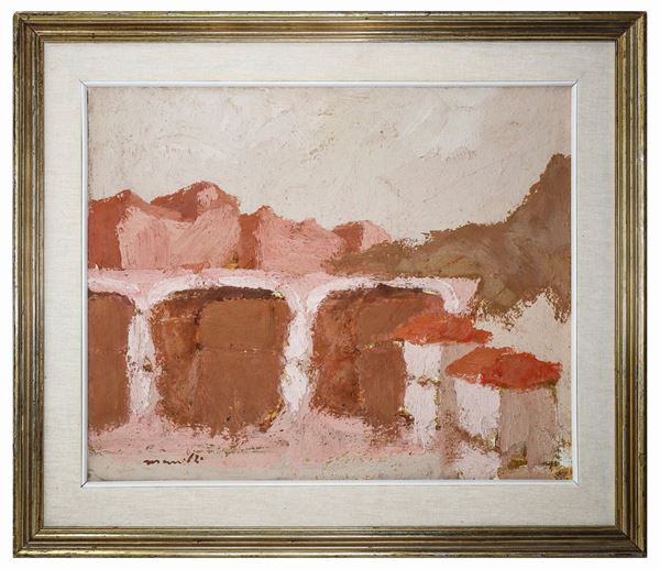 Franco Marzilli - Senza titolo, paesaggio