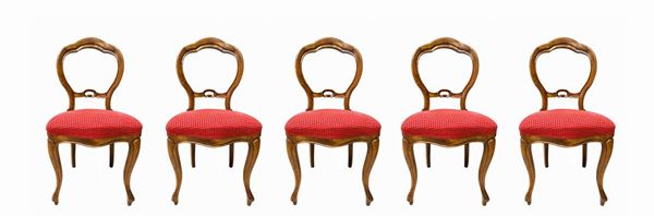 5 chairs