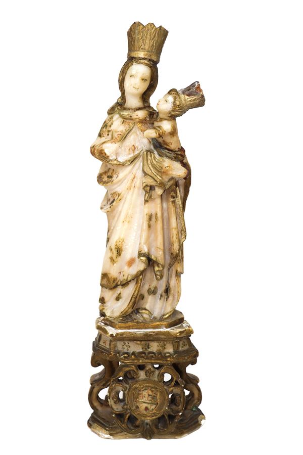 Antonello  Gagini - Madonna con bambino in alabastro