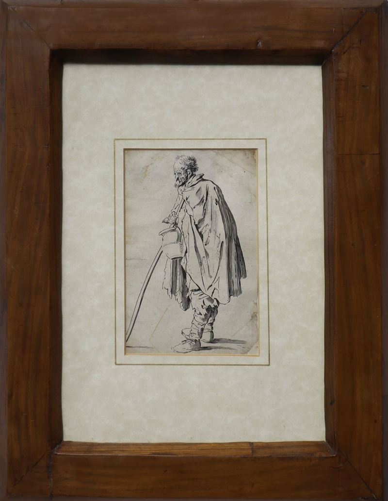 Jacques Callot - Dalla serie “I Mendicanti” (2° stato)