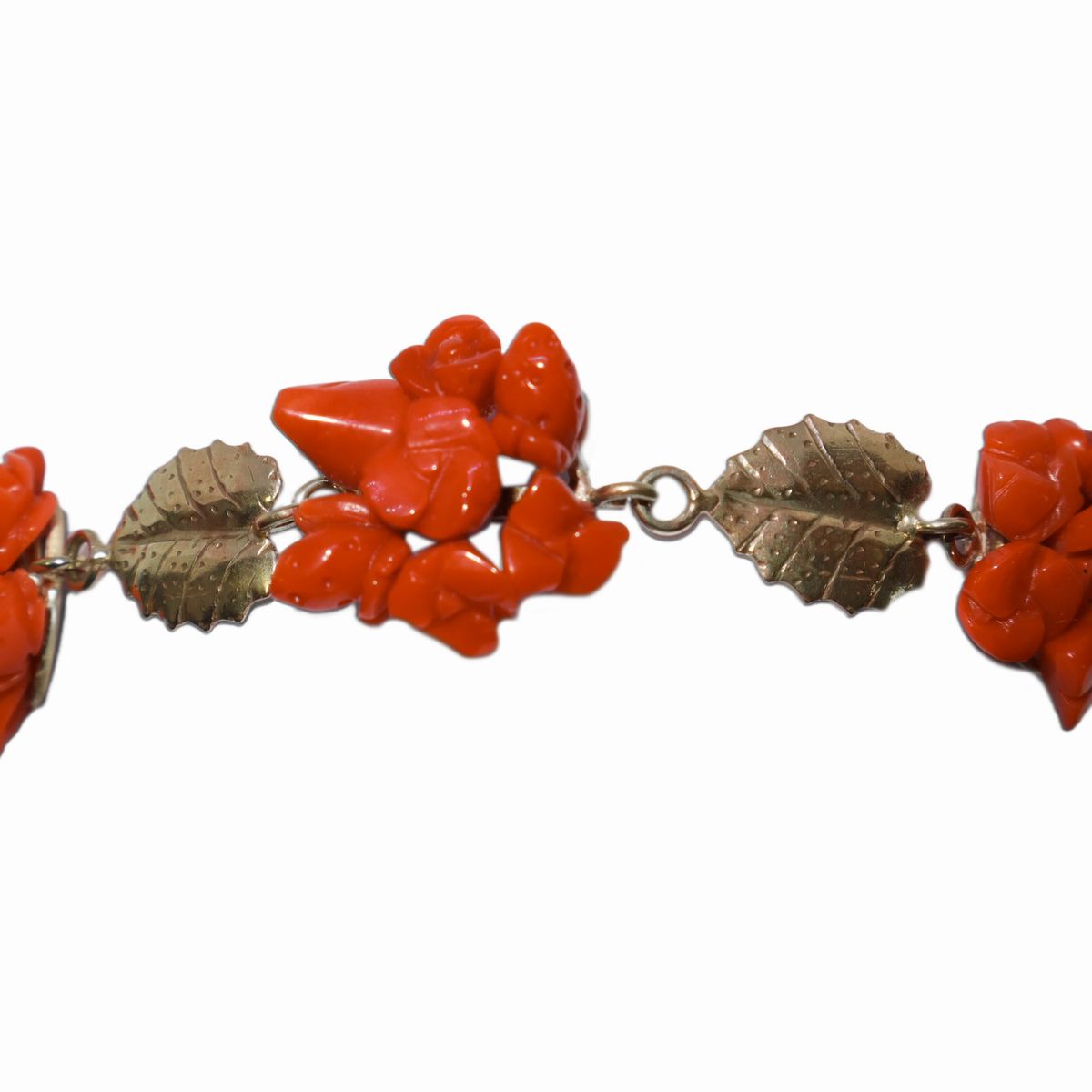 Bracciale in Oro e Corallo