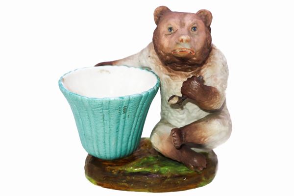 Bear with vase