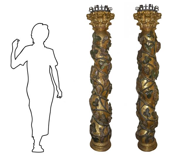 Pair of important columns