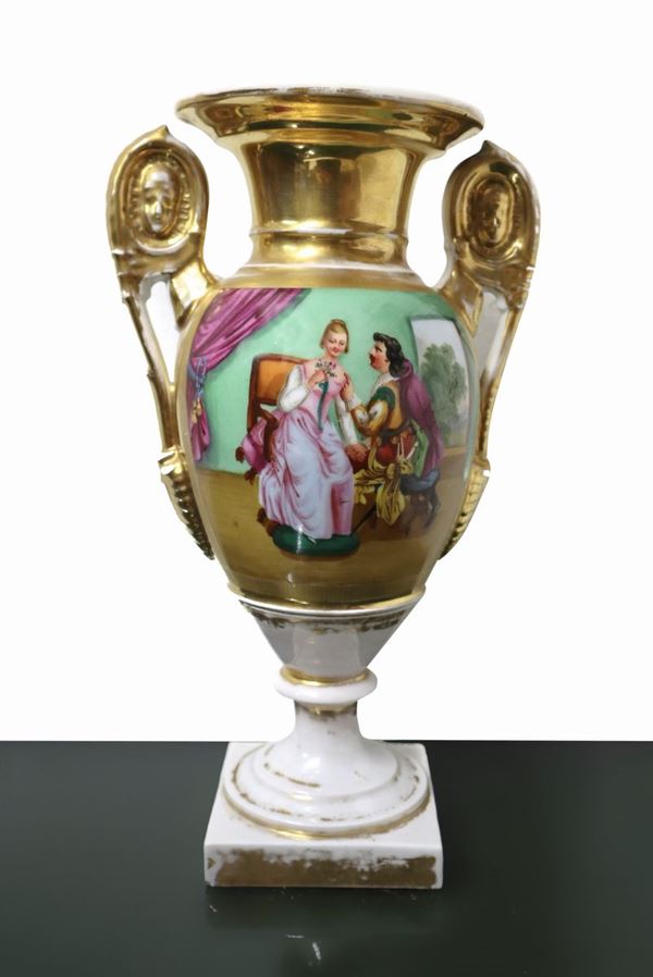Important porcelain vase