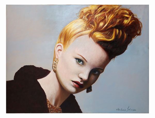 Antonio Sciacca - Viso di donna 