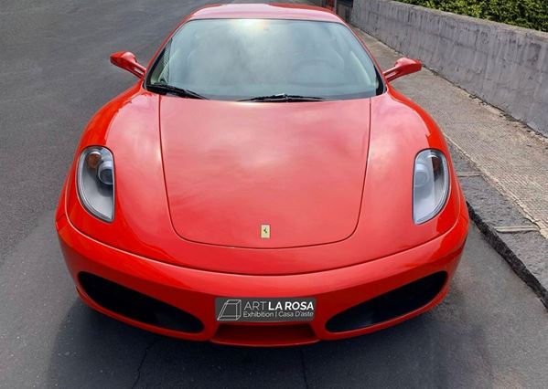 Ferrari f430 60th anniversary, anno 2007,
Km 57.000
CHASSIS N. ZFFEZ58B000154889
ENGINE: f136 e
DISPLACEMENT: 4308 CM3
POWER: 360 KW
BODY STYLE: Coupè
4.3 v8 490HP
Gearbox f1
Sports seats in carbon (original)
Carbon rear grill (original)
Dashboard with carbon details (original)
You look for 19 originals with 90% cubed carbon tires
Original exhaust with control unit for unlocking valves and sport catalysts
navigator
Service, use, maintenance bookslets, complete with clutch bags
Original car sea