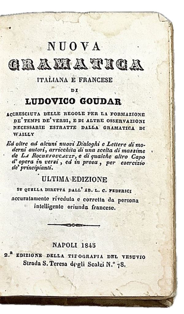 Ludovico Goudar - Nuova grammatica italiana e francese