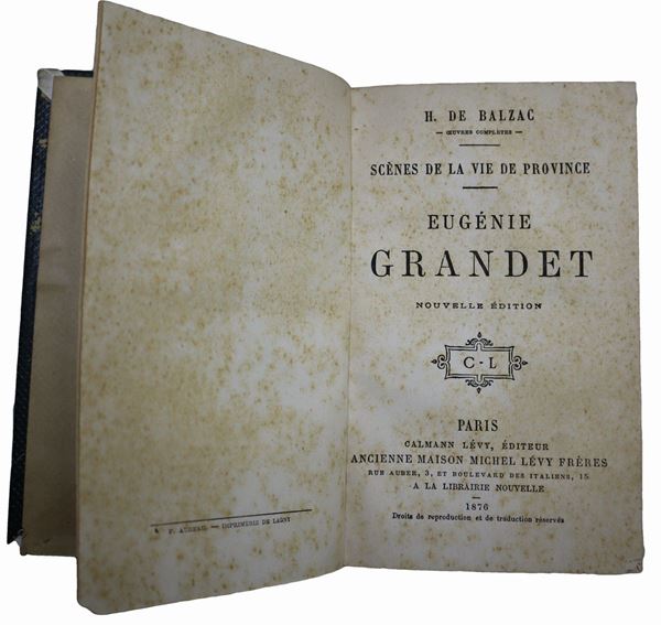 Honor&#233; de Balzac - Eugénie Grandet