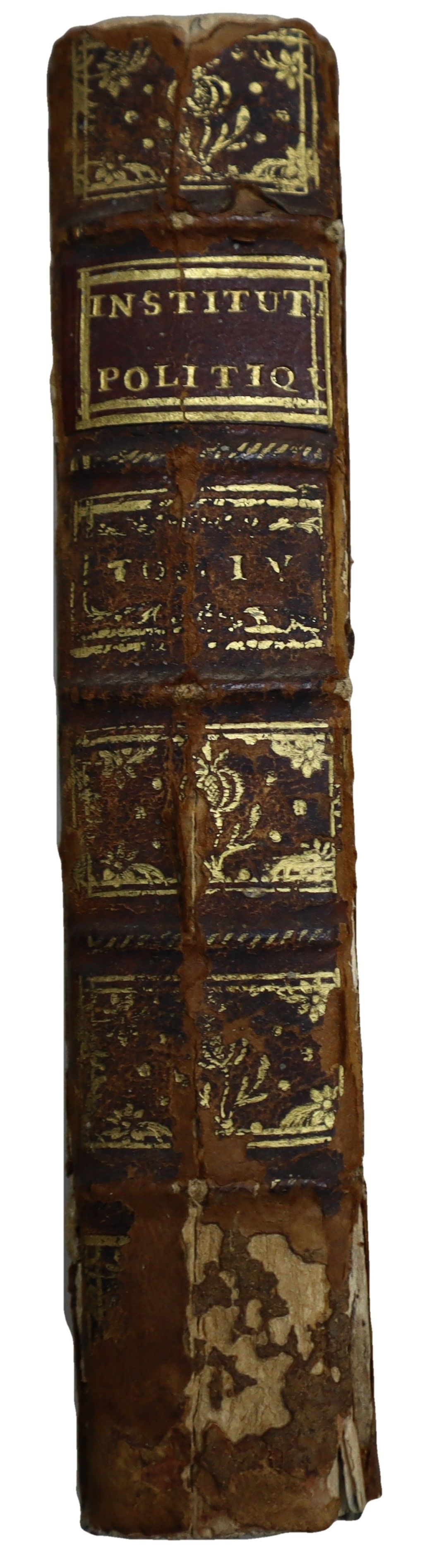 Institutions politiques Ouvrage où l'on traite de la Société Civile