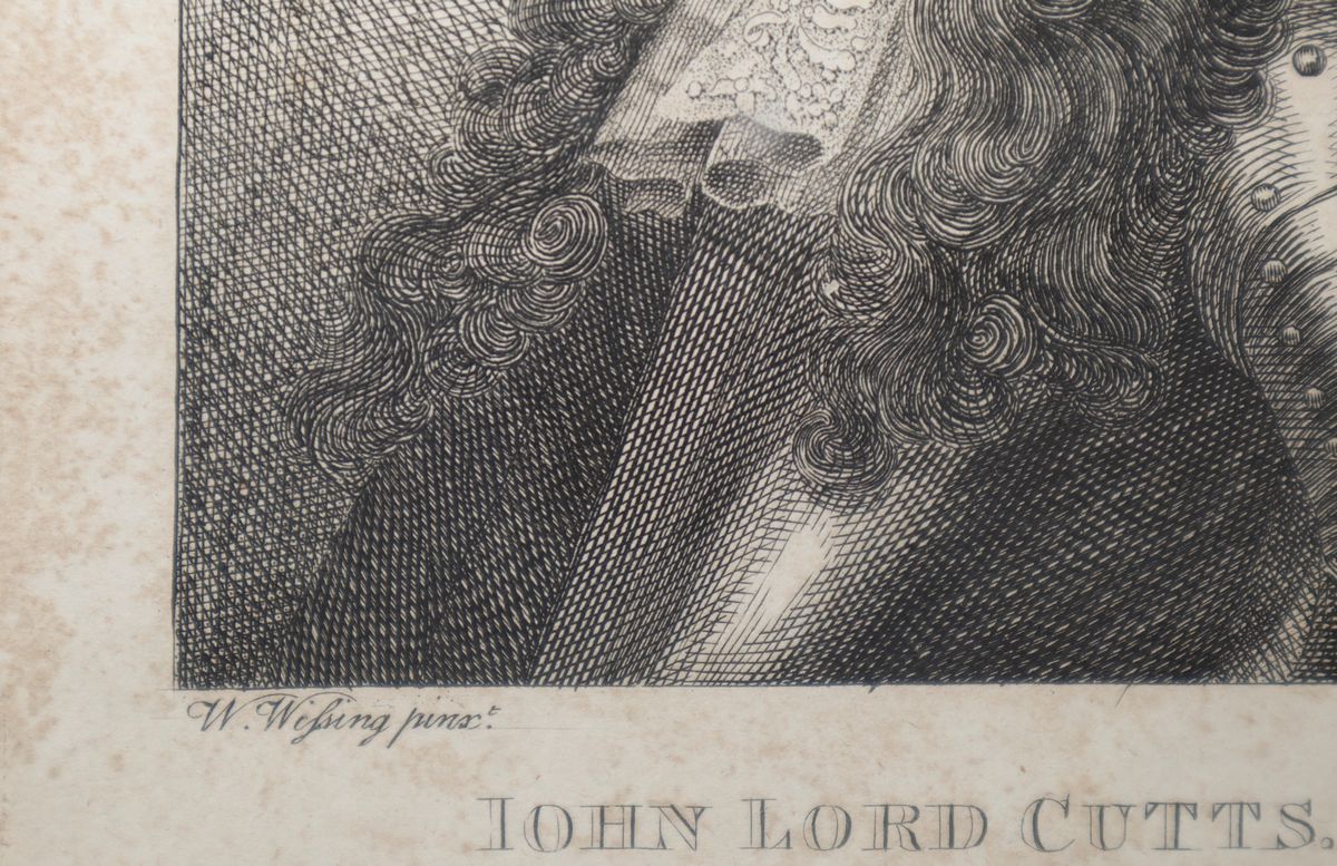 John Lord Cutts, Incisione da originale su commissione dell’epoca, XIX secolo