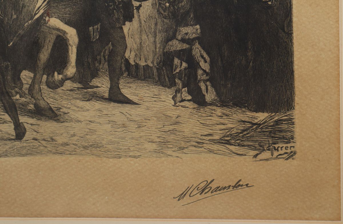 Jean-Jacques Scherrer (tratto da), Entrata di Giovanna d'Arco ad Orléans
