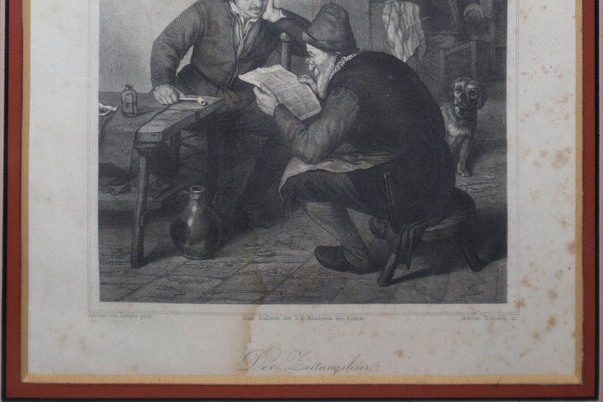 Adrian Schleich - Der Zeitungsleser
