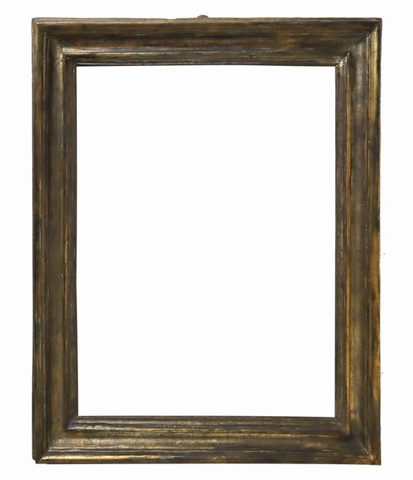 Lacquered and gilded wood frame