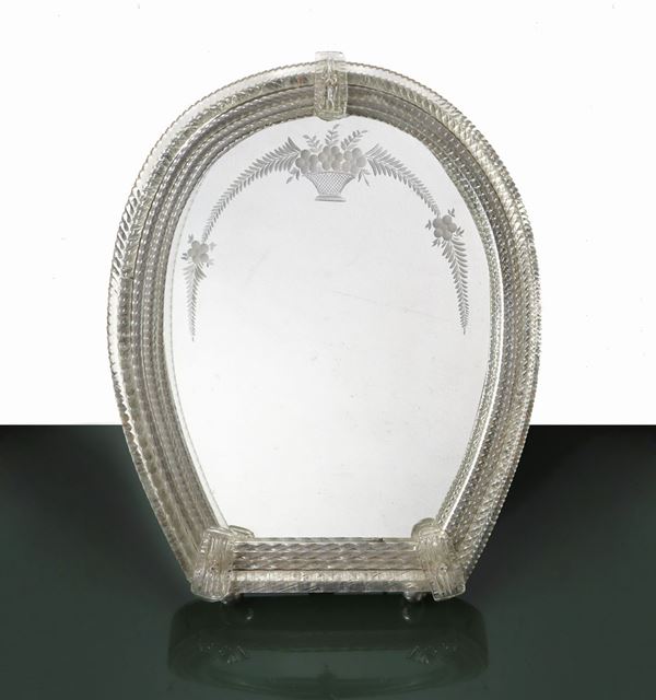 Barovier e Toso - Mirror in Murano glass