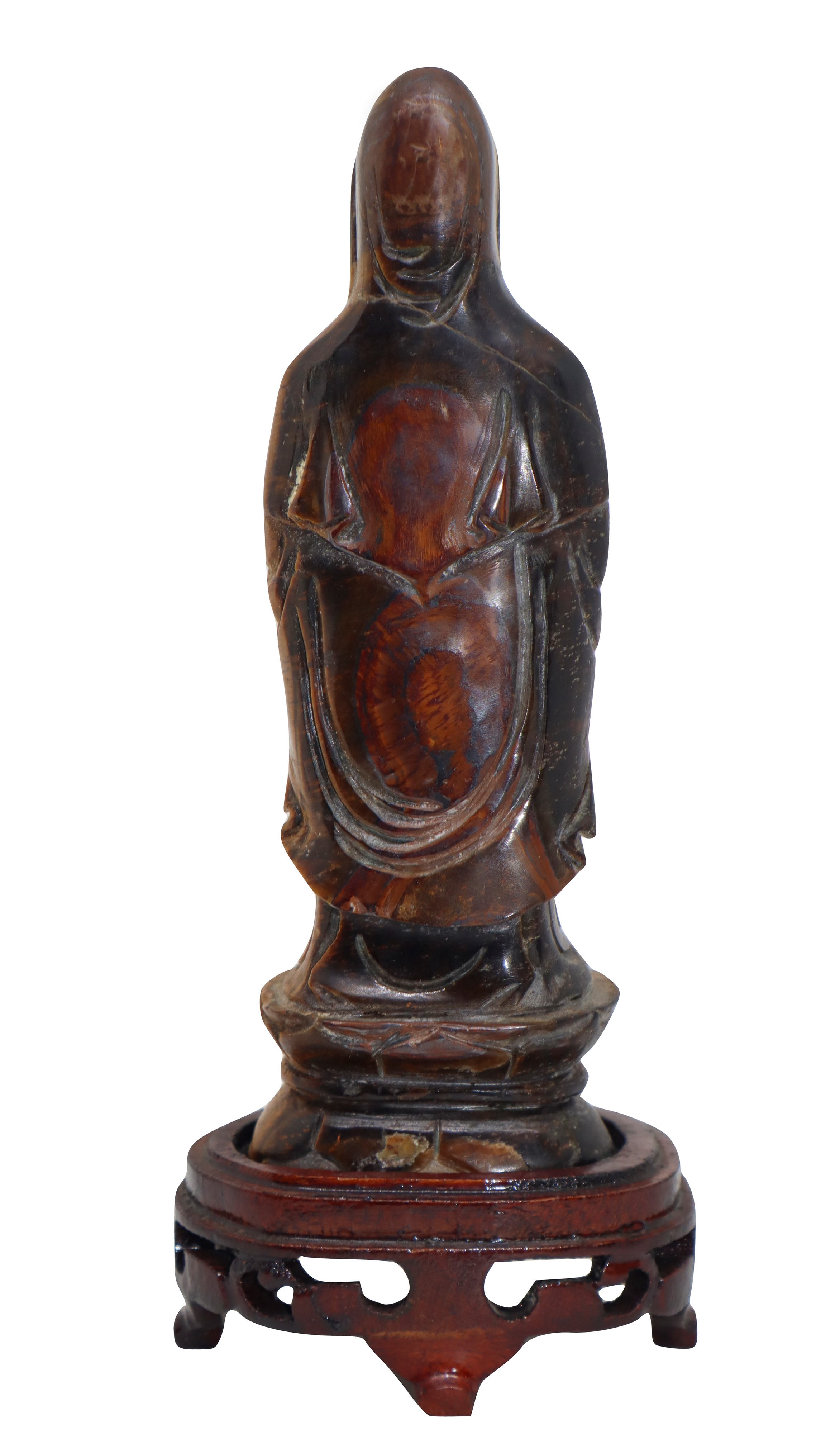 Buddha in piedi, occhio di tigre