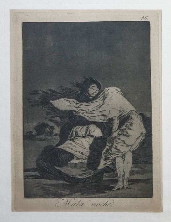 Francisco de Goya - `` Mala Noche ''