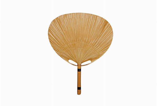 Ingo Maurer - Applique in rice paper and bamboo, Uchiwa model