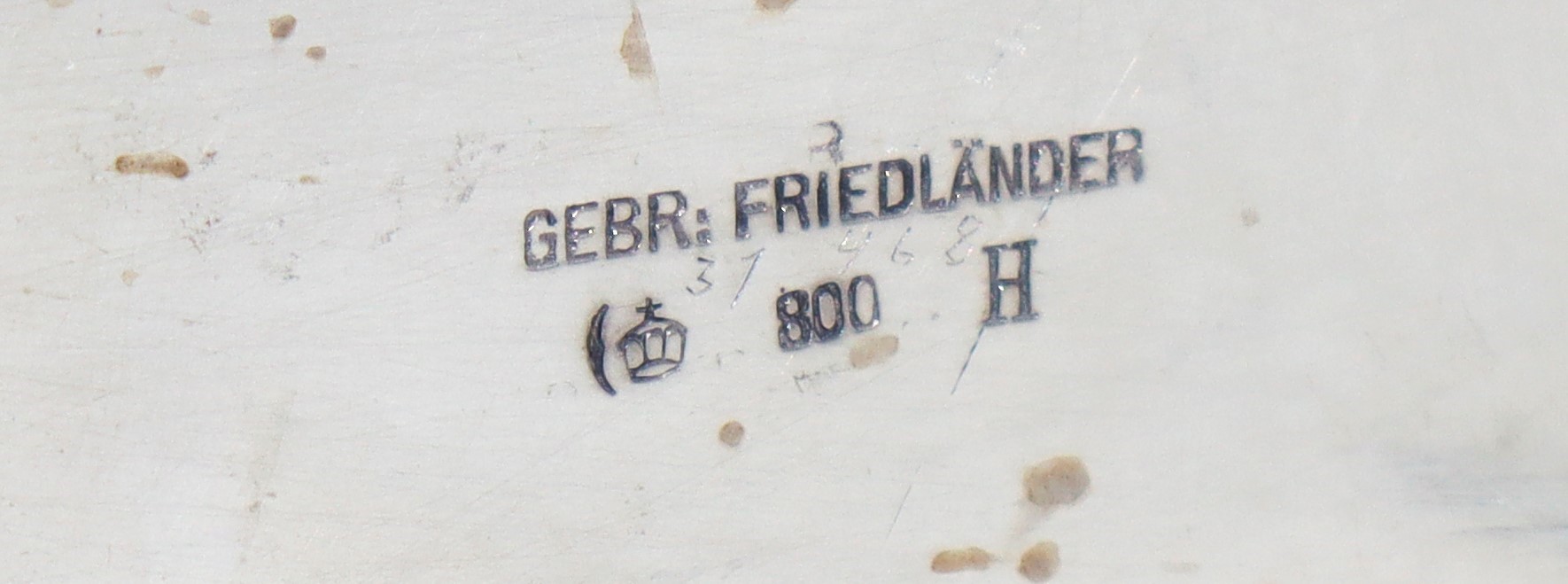Gebrüder Friedländer - Importante e Pregiatissimo Servizio da Te in Argento