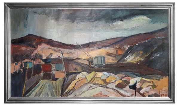 Giuseppe Aleo - Construction site with crane