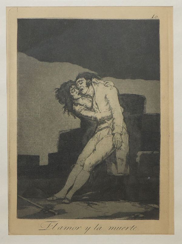 Francisco de Goya - El amor y la muerte