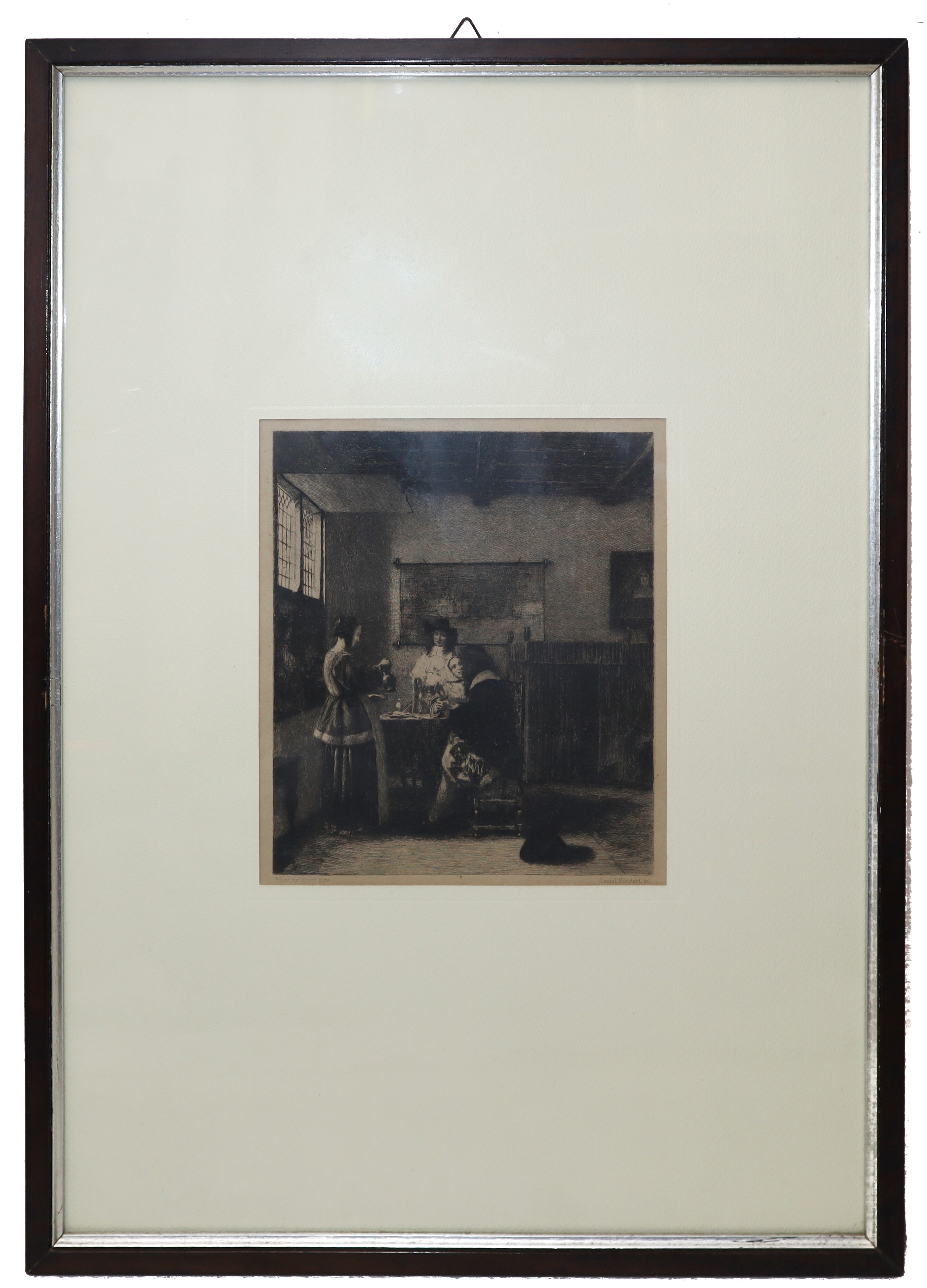 Daniel Mordant - La Visita, da Pieter De Hooch