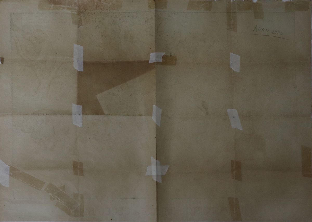 Manifesto pubblicitario satirico Il trasporto funebre di Cecco Beppe