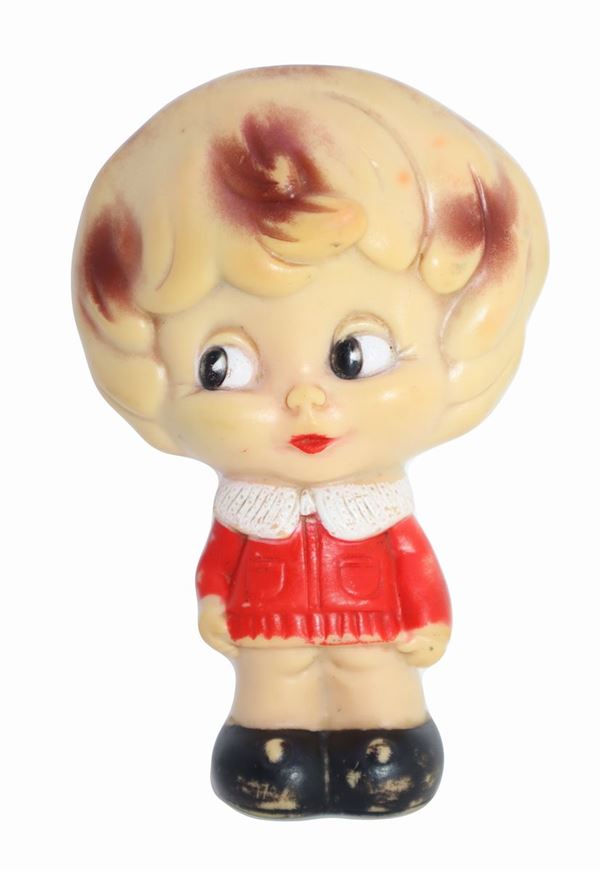 Ledra Gomma/ Ledra Plastic - Little girl, rubber sound puppet