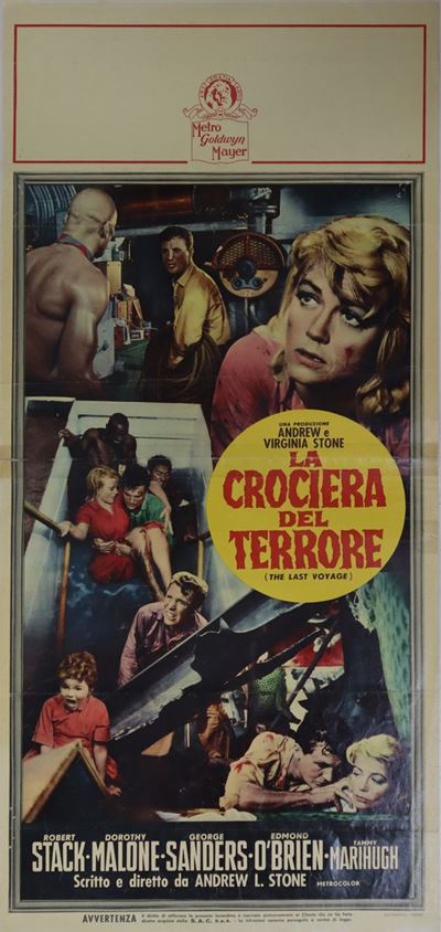 Locandina Cinema ''la Crociera del Terrore''