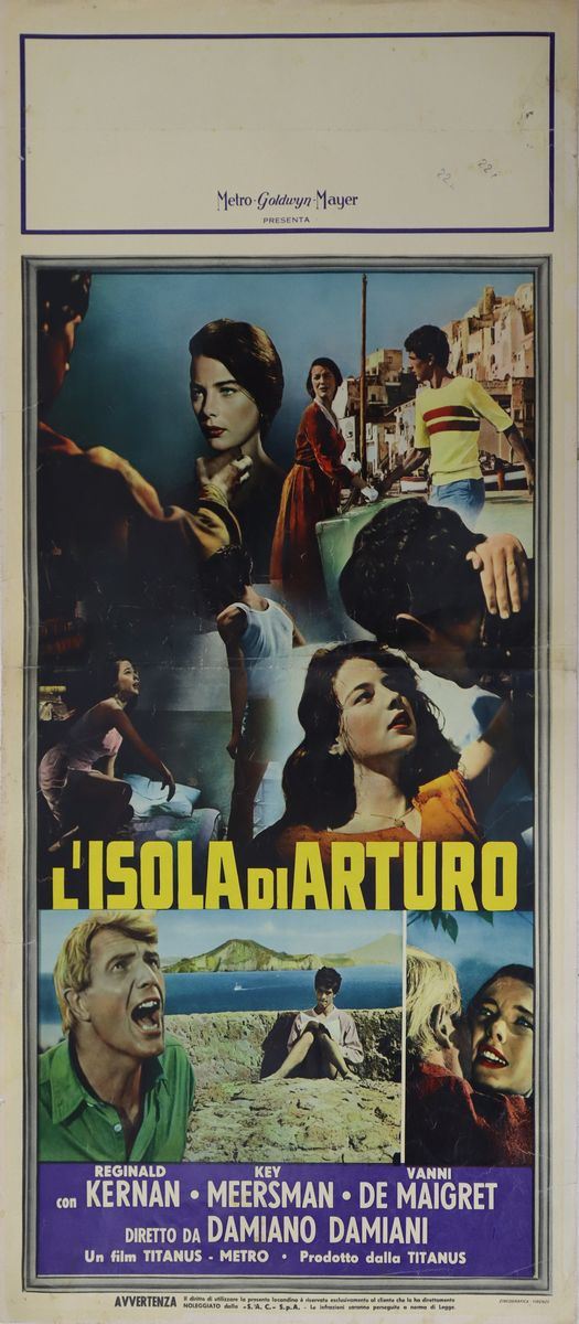 Cinema poster `` The island of Arturo ''