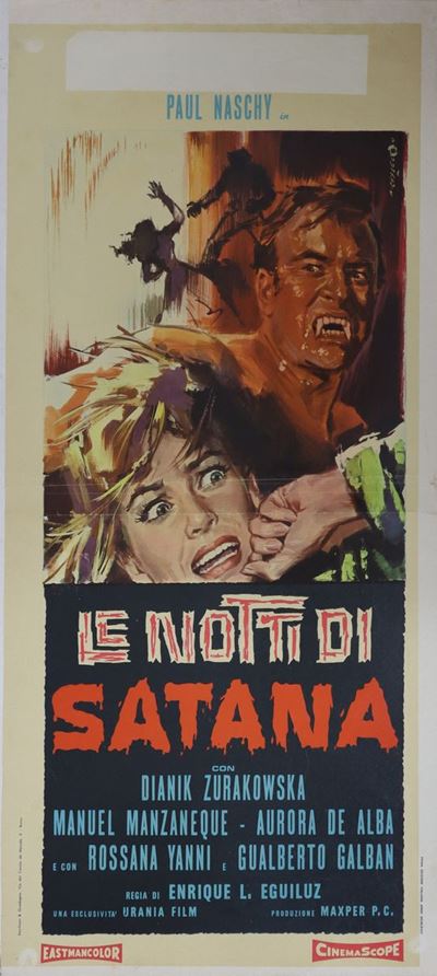 Locandina Film ''le Notti di Satana''