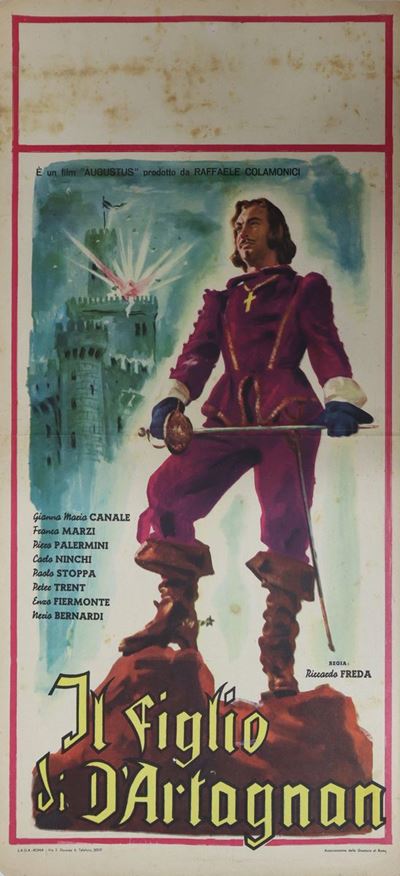 Locandina Film ''il Figlio di D'artagnan''