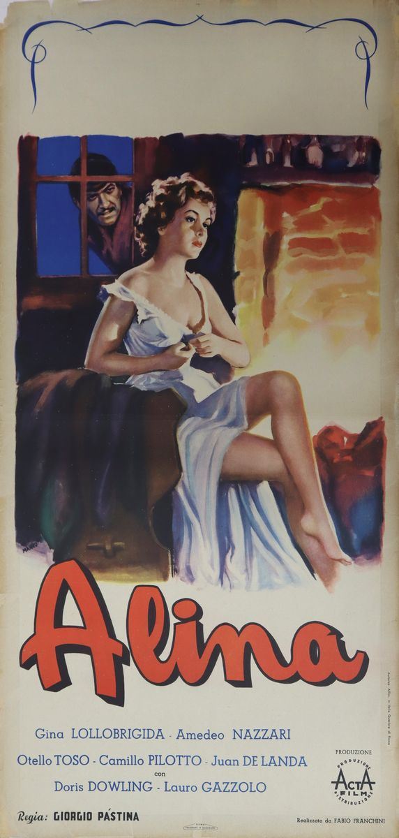 Movie poster ''Alina''
